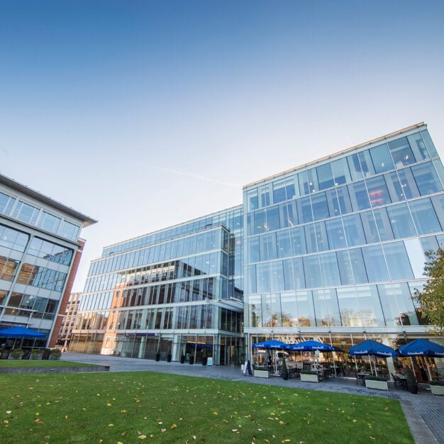 The building at Forbury Square, Regus, Reading