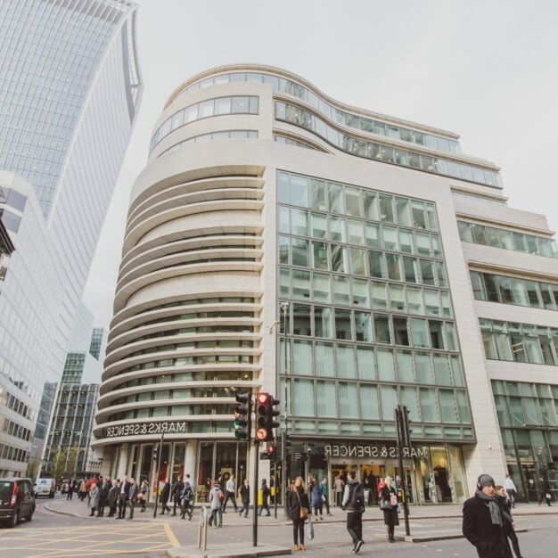 The building at Gracechurch Street, Orega, Monument