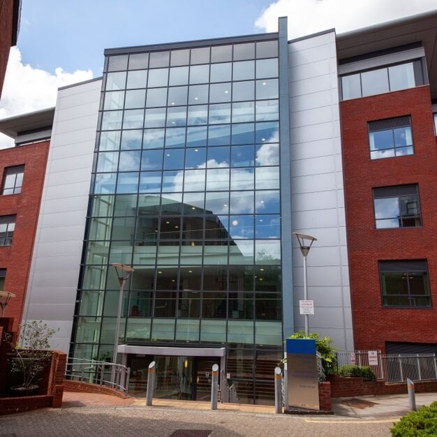 The building at Southernhay Gardens, Regus in Exeter