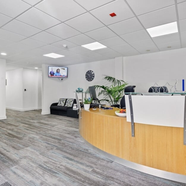 Reception in Cirencester Office Park, United Business Centres (from 20/04/2015 UBC UK Ltd), Cirencester, GL7 - South West