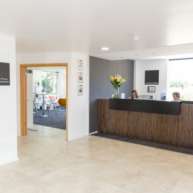 Reception in Waterwells Drive, Pure Offices, Gloucester, GL1