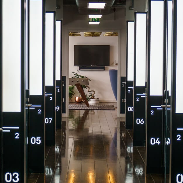 The hallway in Chalk Farm Road, LABS, Camden