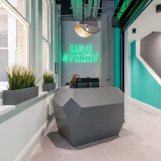 Reception in Monument - Lime Street, The Boutique Workplace Company, Monument, EC4 - London