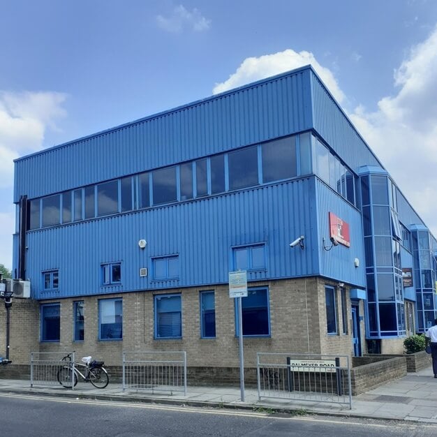 The building at Cygnus Business Centre, NDB Management Ltd in Willesden, NW2 - London